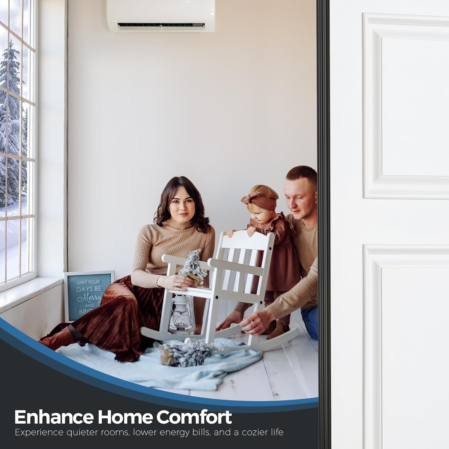 196_Inch_Self-Adhesive_Wedge_Weather_Stripping_Door_Seal_&_Window_Insulation_-_Soundproof_Gap_Filler,_Draft_Stopper_Foam_Tape_for_Door_Frame,_Black