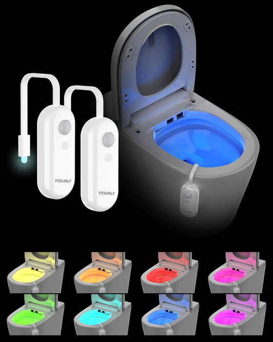 Toilet_Light_Motion_Sensor,IP65_Waterproof_Night_Lights,8_Colors_LED_Rechargeable_Bathroom_Decor_Toilet_Bowl_Light_2_Pack