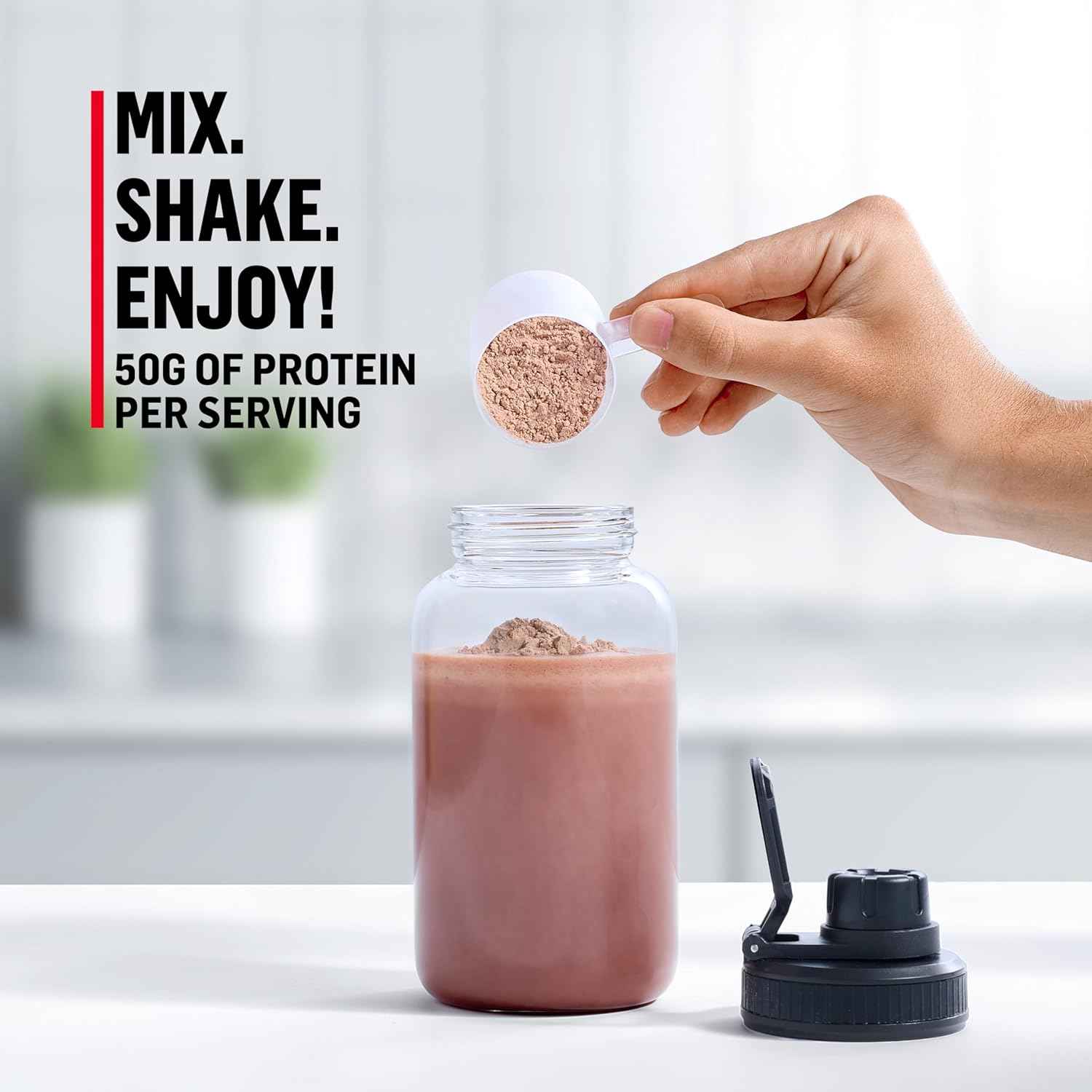 Muscle Milk Pro Series Protein Powder Supplement, 50g Protein, 3g Sugar, 20 Vitamins & Minerals, NSF Certified for Sport, Workout Recovery
