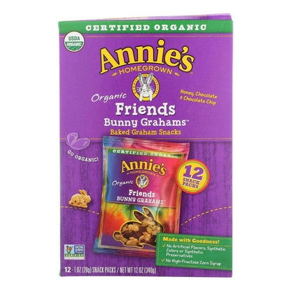 Annie's Organic Bunny Grahams Snacks, Neapolitan, 7.5 oz - Easter Day