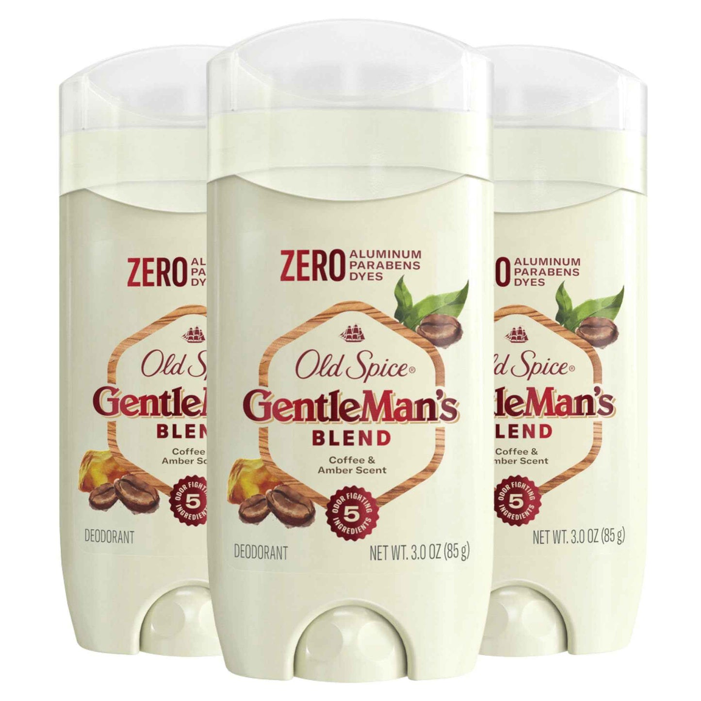 Old Spice GentleMan's Aluminum Free Dry Feel Deodorant for Men, 24/7 Lasting Freshness, Gentle on Skin with Skin Conditioners