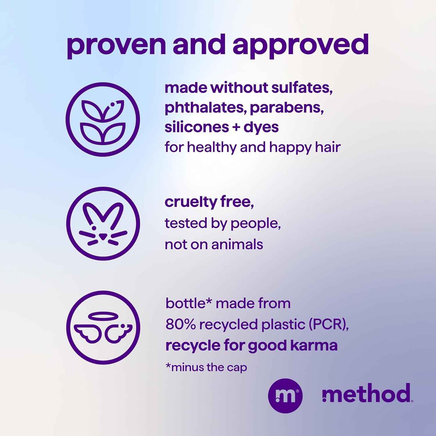 Method Moisturizing Shampoo, Simply Nourish - Hydrates and Revives Dry Hair, Safe for Color-Treated Hair – Sulfate Free and Cruelty Free - 14 oz