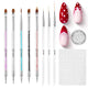 8pcs Double-headed Nail Art Brush