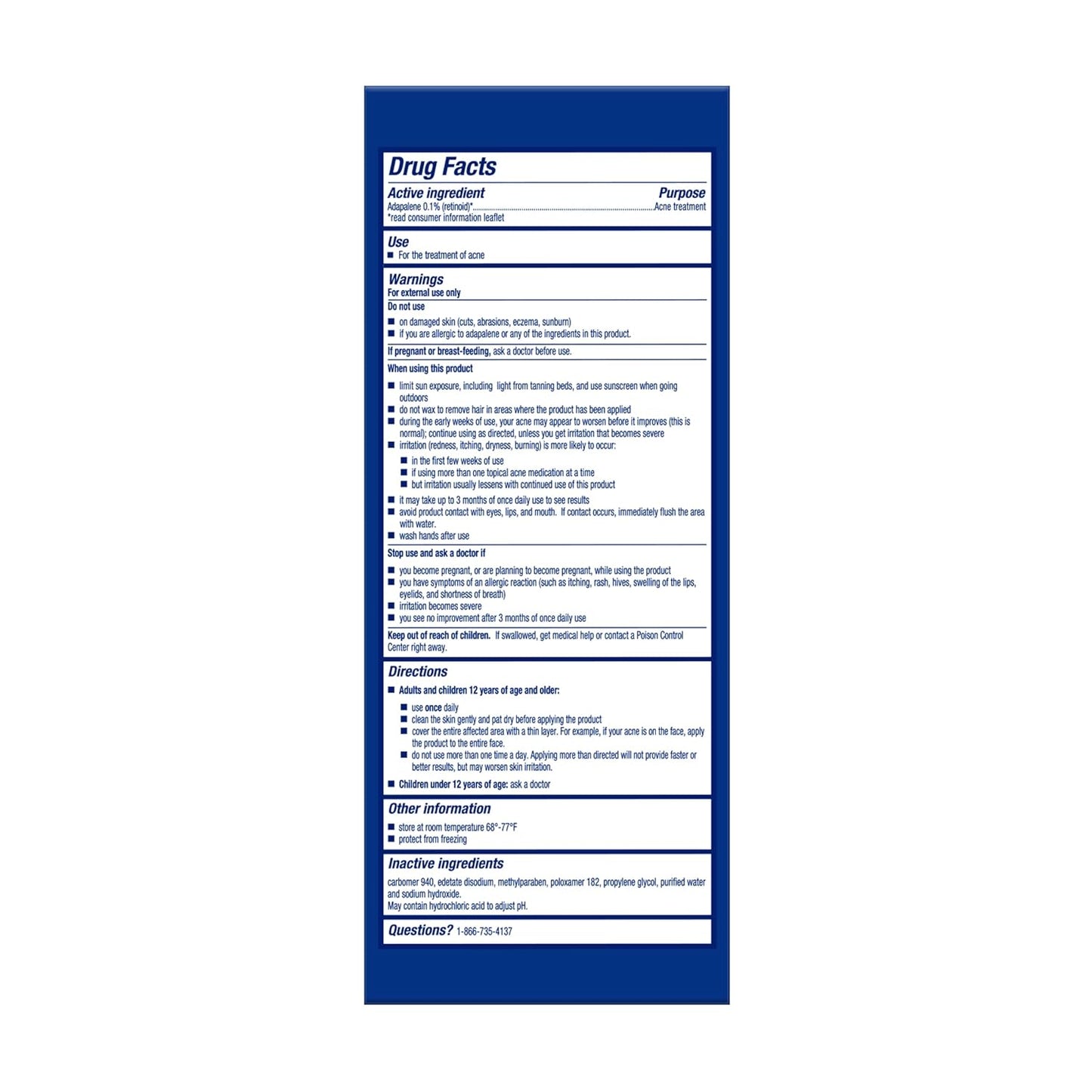 Differin_Acne_Treatment_Gel,_90_Day_Supply,_Retinoid_Treatment_for_Face_with_0.1%_Adapalene,_Gentle_Skin_Care_for_Acne_Prone_Sensitive_Skin,_45g_Pump_(Packaging_May_Vary)