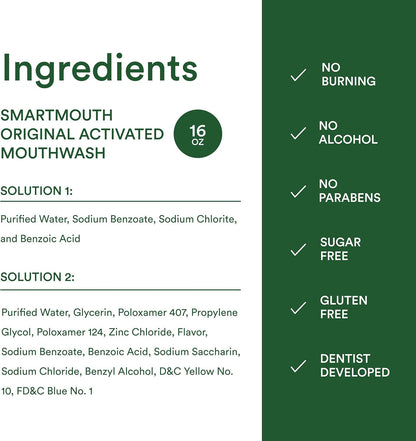 SmartMouth_Original_Zinc_Activated_Mouthwash_&_Tongue_Cleaner_-_Instant_Fresh_Breath_Mouthwash_-_Eliminates_Bad_Odors_&_Bad_Breath_-_Sugar,_Gluten_&_Alcohol-Free_-_Fresh_Mint_-_16_fl_oz,_1_Count