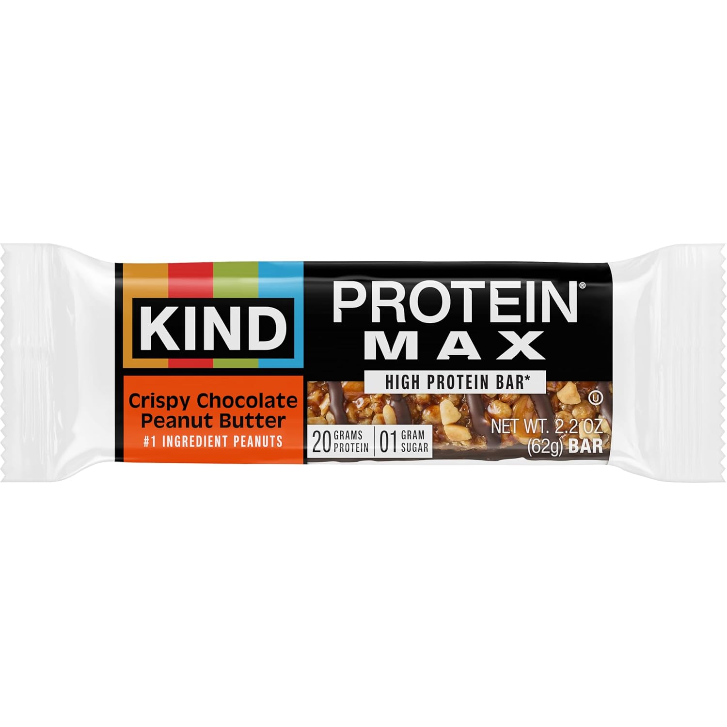 KIND_Protein_MAX_Crispy_Chocolate_Peanut_Butter_Snack_Bars,_20g_of_Protein,_Keto_Friendly,_1g_of_Sugar_Per_Bar,_Gluten_Free,_12_Count_Box