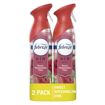 Febreze Air Mist, Air Freshener Spray, Odor Fighting Room Spray, Deodorizer for Home Bathroom Kitchen Office Apartment Dorm Room Classroom