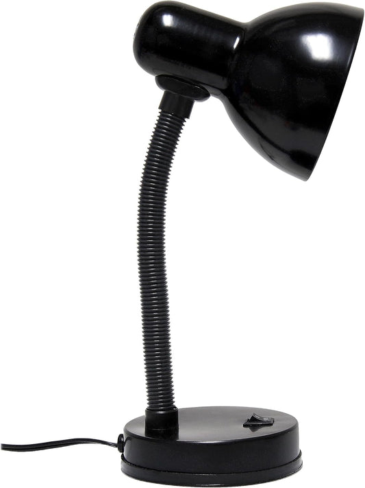 Simple_Designs_LD1003-BLK_Basic_Metal_Desk_Lamp_with_Flexible_Hose_Neck_for_Office,_Living_Room,_Bedroom,_College_Dorm,_Bookshelf,_Black