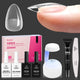 2E-Almond Short (Tipex Nail Kit with Primer)