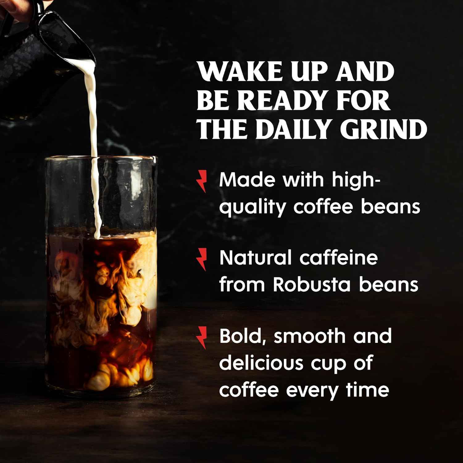 Death Wish Coffee, Organic and Fair Trade Ground Coffee, 16 oz