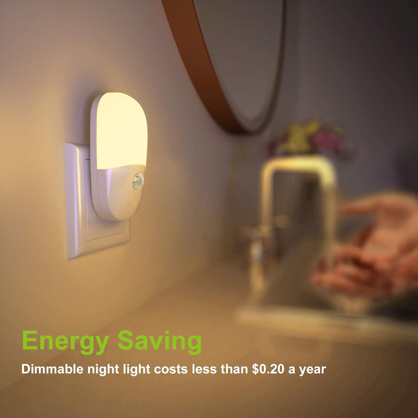MAZ-TEK_Plug_in_Motion_Sensor_Dimmable_Night_Light,_Soft_Warm_White_LED_Nightlight_with_Dusk_to_Dawn_Motion_Sensor,_Adjustable_Brightness_for_Bedroom,_Bathroom,_Kitchen,_Hallway,_Stairs,2_Pack