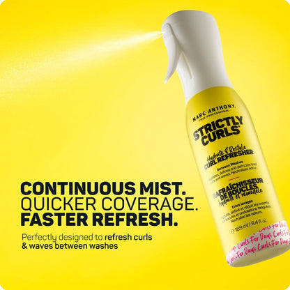 Marc_Anthony_Curl_Refresher_Spray,_Strictly_Curls_-_Lightweight_Anti-Frizz_Curly_Hair_Spray_Hydrates_&_Restyles_for_Soft,_Bouncy,_Defined_Curls_&_Waves_-_Sulfate-Free_Hair_Styling_Products