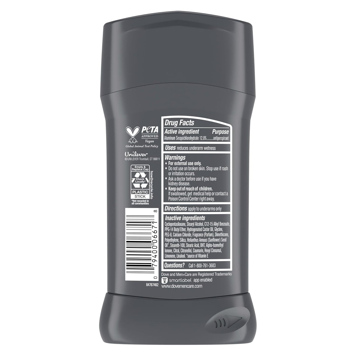 Dove_Men+Care_Antiperspirant_Deodorant_Stick_4_Count_Clean_Comfort_72-Hour_Sweat_&_Odor_Protection_Antiperspirant_for_Men_With_1/4_Moisturizing_Cream_2.7_oz