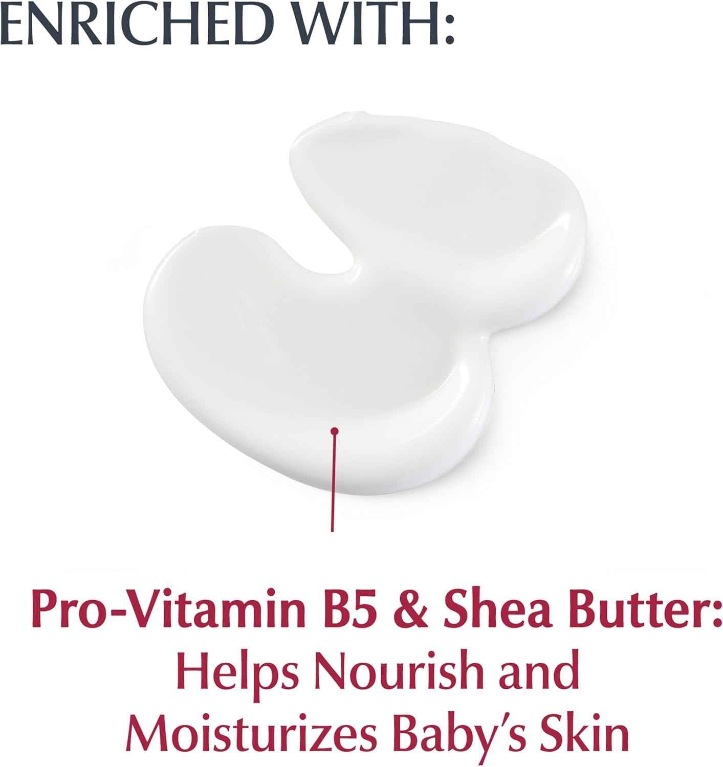Eucerin Baby Body Lotion, Hypoallergenic and Fragrance Free Baby Lotion with Pro-Vitamin B5 and Shea Butter, 13.5 Fl Oz Bottle