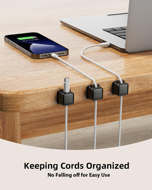 8_Pack_Cord_Organizer_Holder,Costop_Strong_Adhesive_Desk_Cable_Management_Magnetic_Easy_Open,Organize_Phone_Charging_Cords_Wire_Holder_Organizer_Neatly_for_Home,Office,Car,Desk,Nightstand