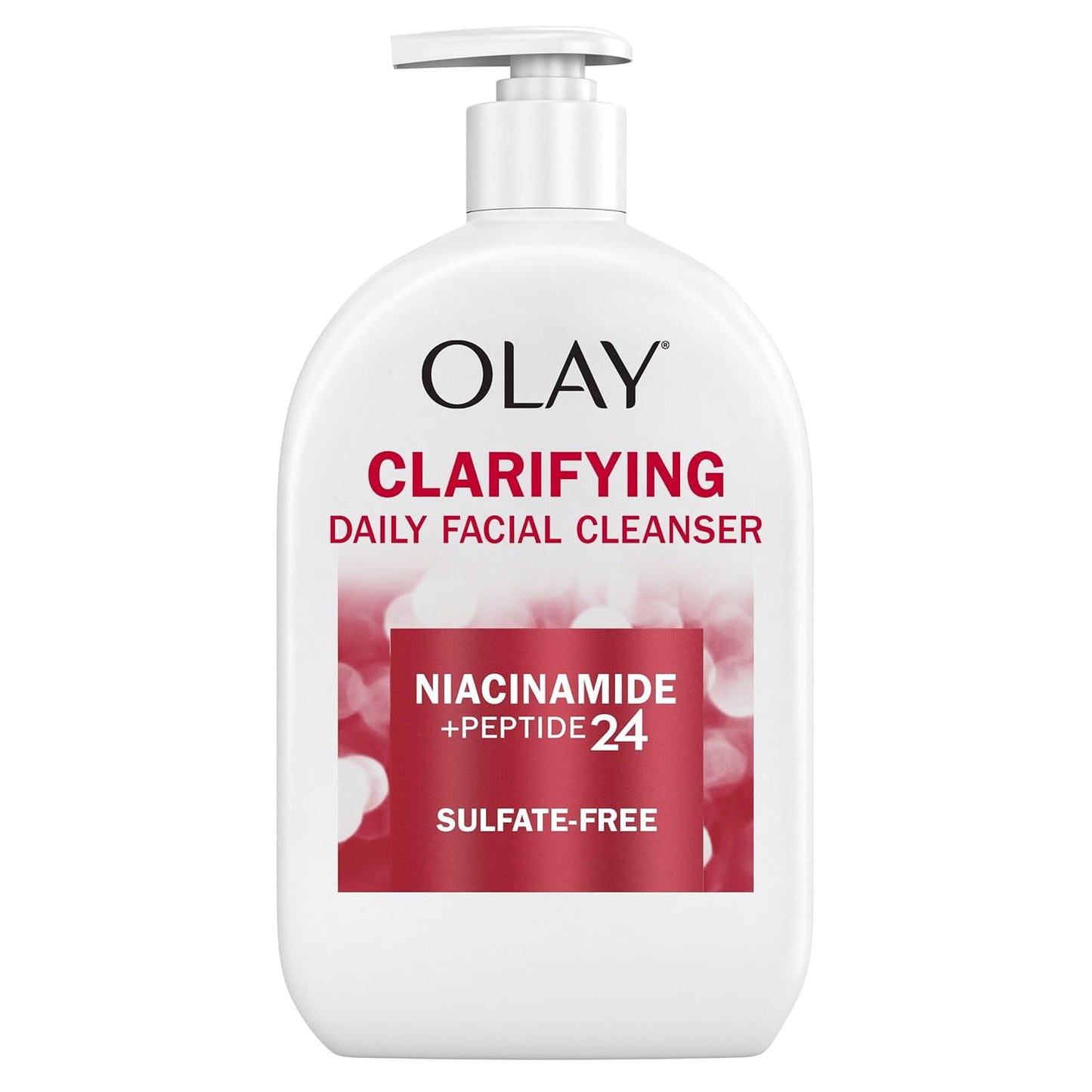 Olay_Face_Wash,_Daily_Facial_Cleanser_with_Niacinamide,_Peptides_&_Glycerin_-_Clarifying,_Refreshes_Skin_Surface,_Refines_Appearance_of_Pores_-_Sulfate-Free,_Paraben-Free,_Oil-Free,_16_Oz
