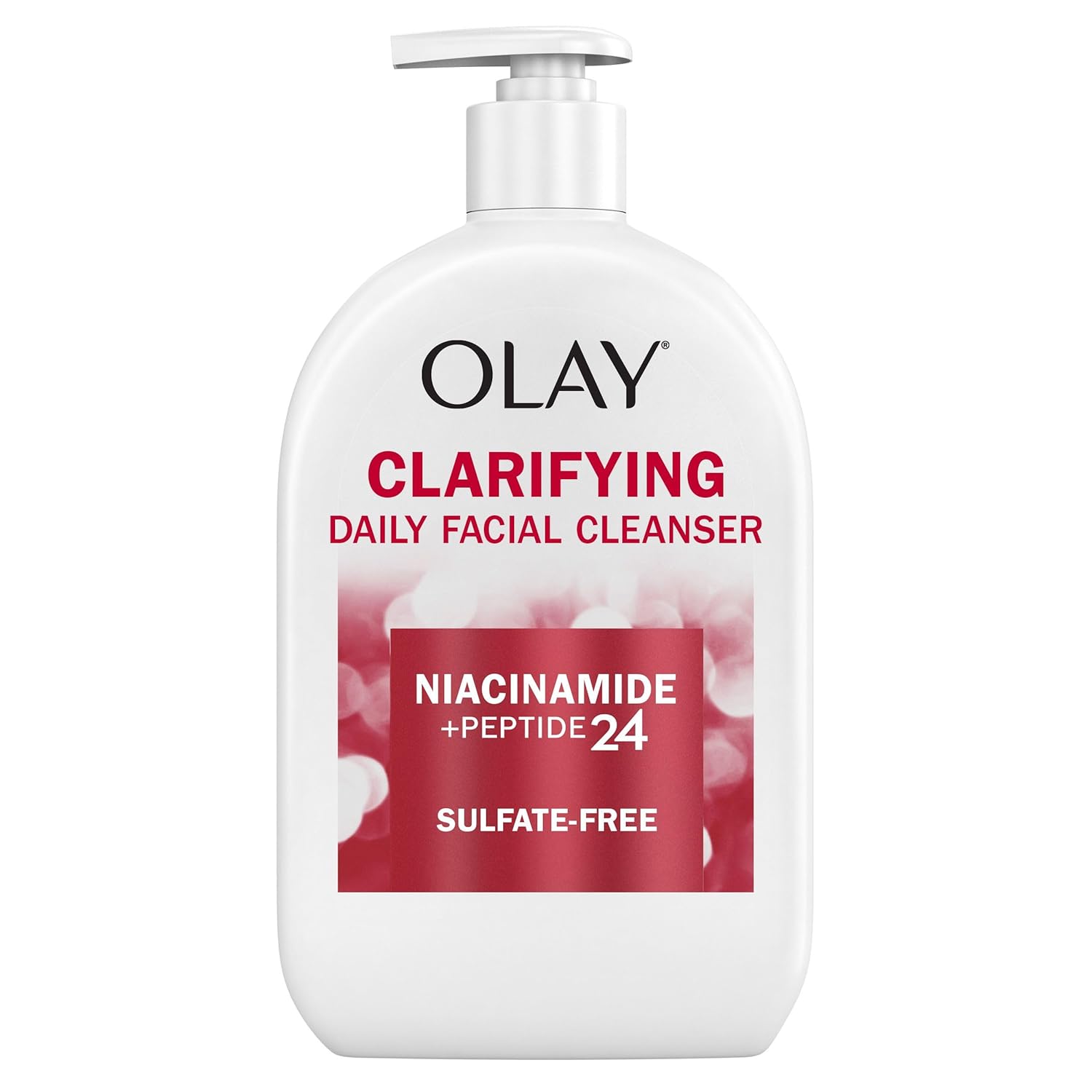 Olay_Face_Wash,_Daily_Facial_Cleanser_with_Niacinamide,_Peptides_&_Glycerin_-_Clarifying,_Refreshes_Skin_Surface,_Refines_Appearance_of_Pores_-_Sulfate-Free,_Paraben-Free,_Oil-Free,_16_Oz