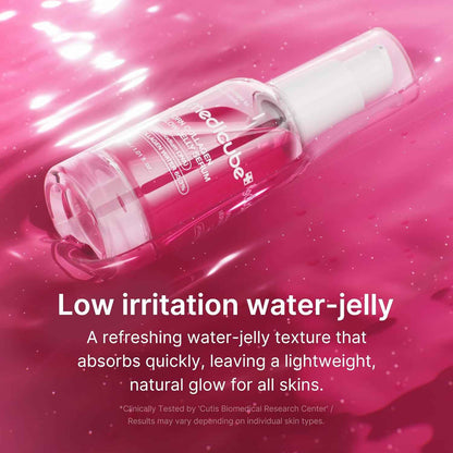 medicube PDRN Pink Collagen Glow Jelly Serum | Lightweight Water-Jelly For Plump & Supple Skin | Radiance & Elasticity Care with PDRN, Collagen, Niacinamide | Korean Skin Care 1.01 fl.oz