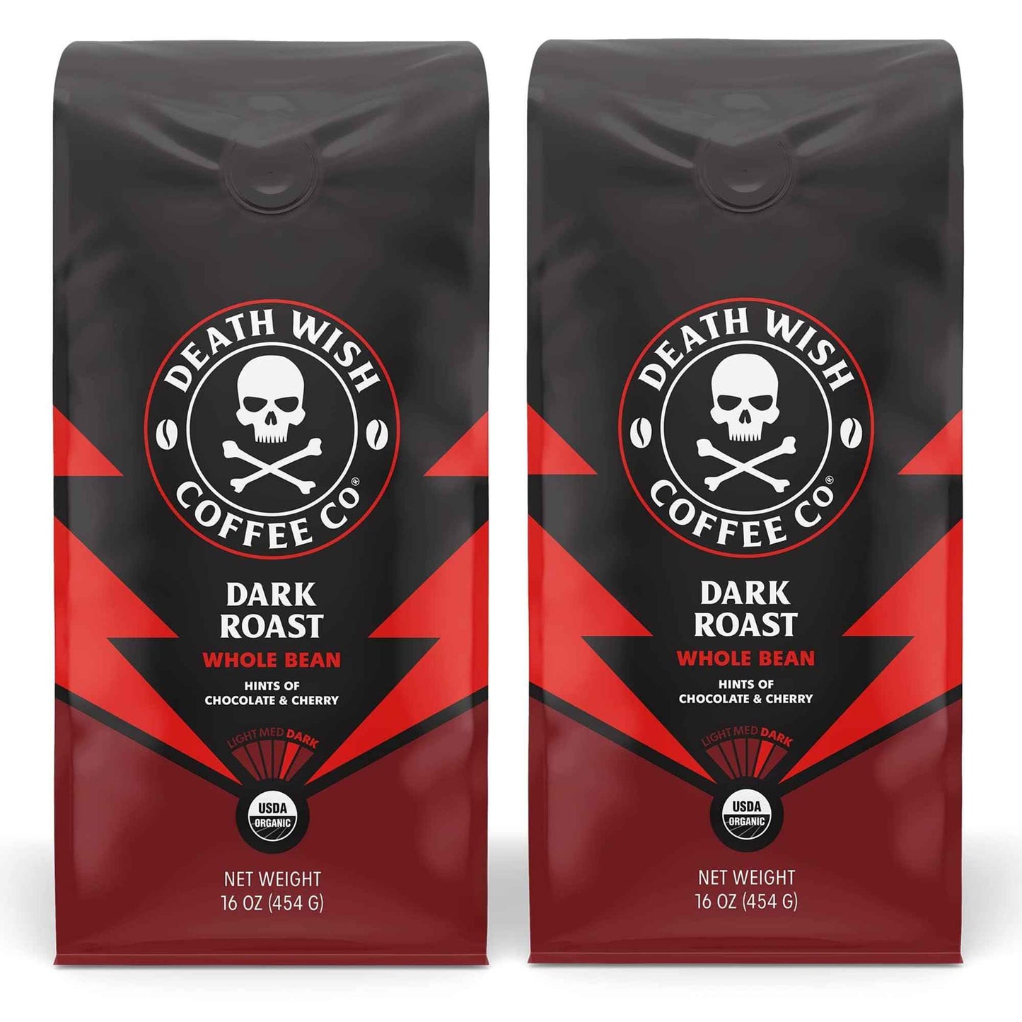 Death Wish Coffee, Organic and Fair Trade Whole Bean Coffee
