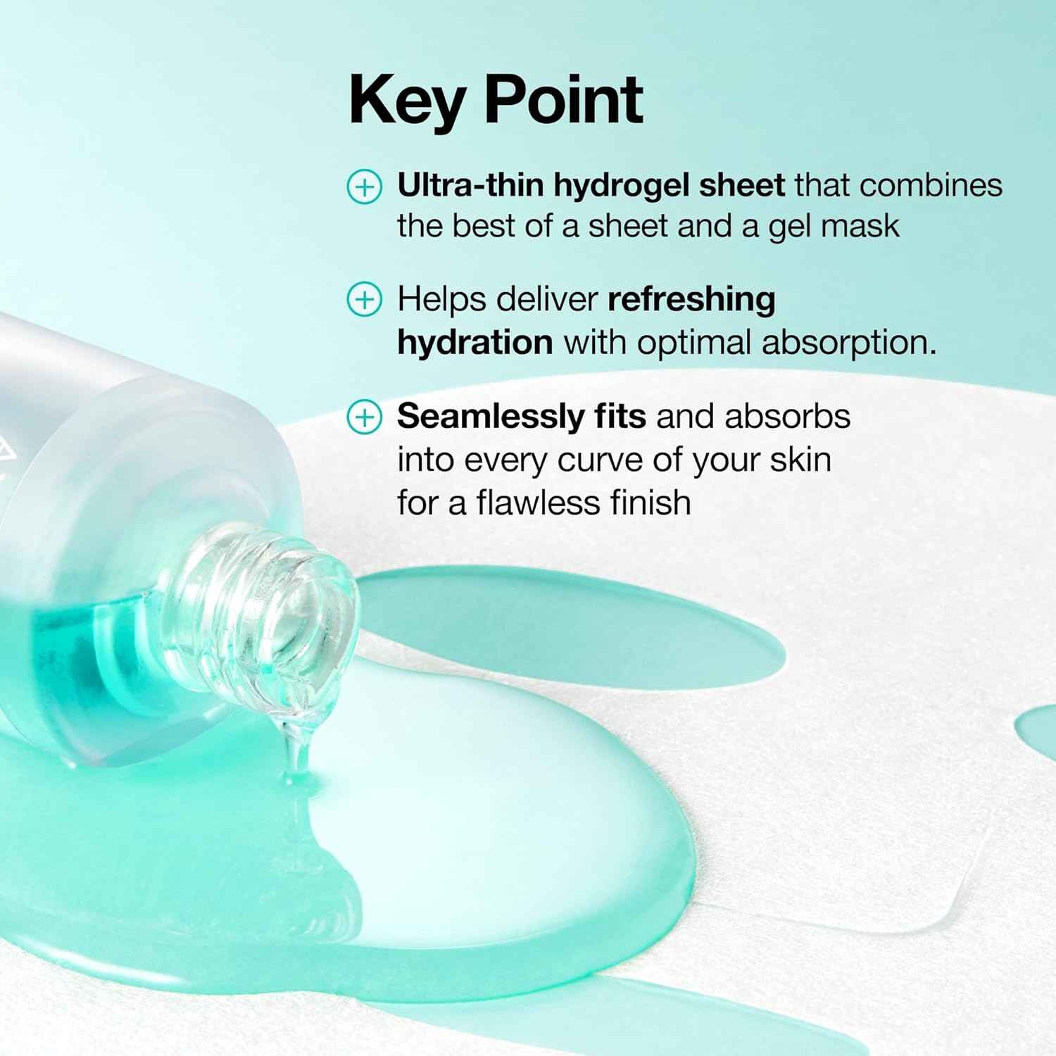 Anua PDRN Hyaluronic Acid Capsule 100 Serum Mask, Hydrating & Soothing Face Mask for Glass Skin, Dewy Glow and Firm Looking Skin, Salmon DNA & Collagen, Lightweight Texture, Korean Skin Care (10EA)