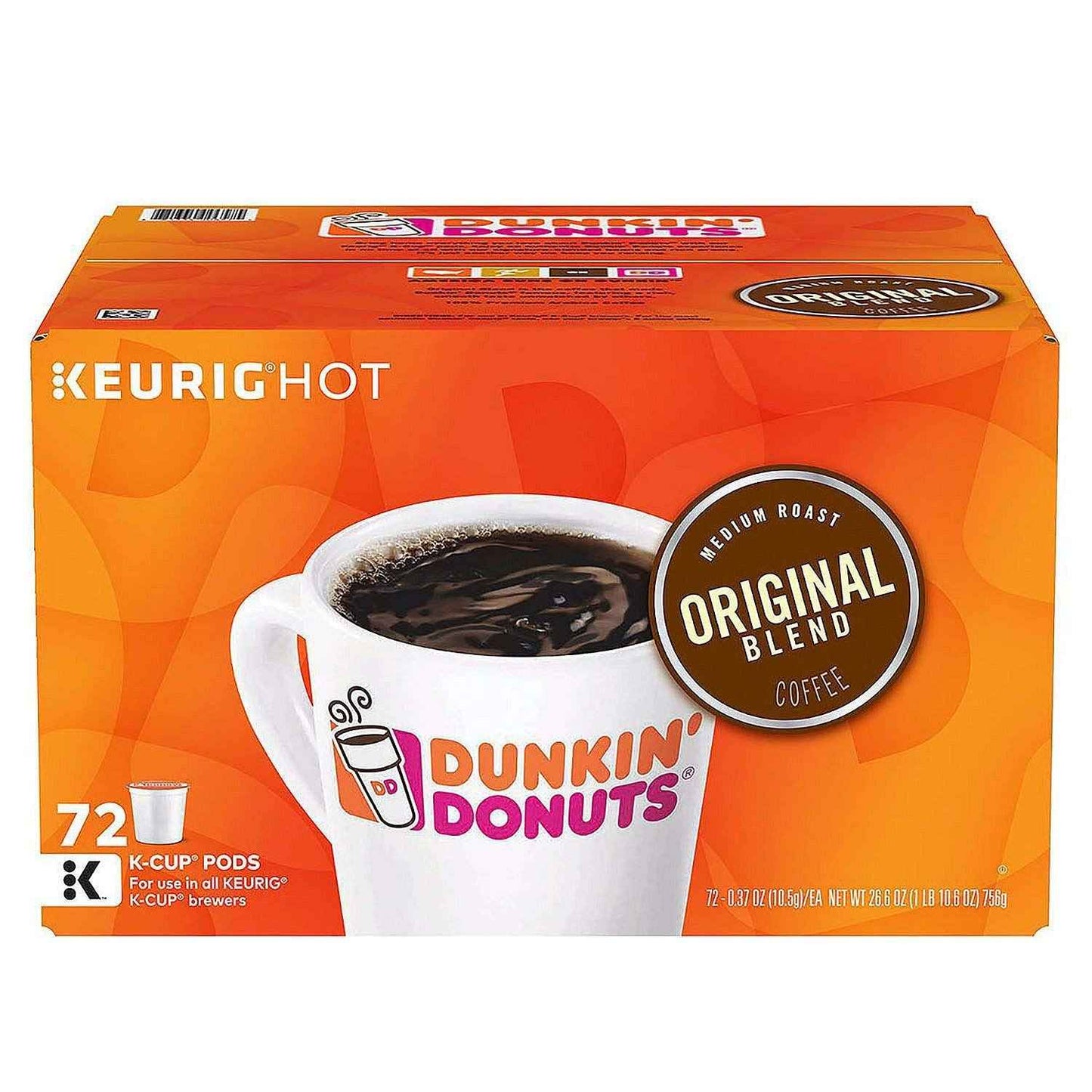 Dunkin' Mixed Flavor Coffee, Keurig K-Cup Pods
