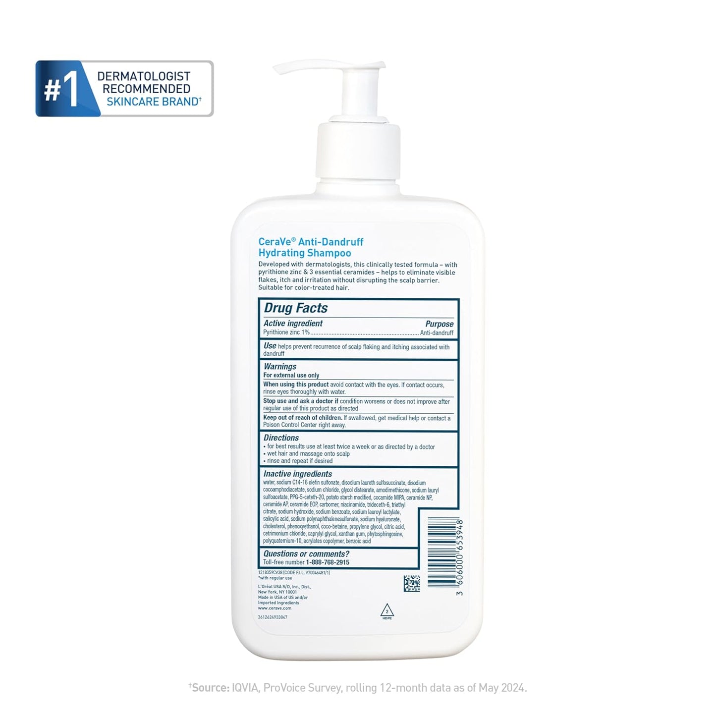 CeraVe_Hydrating_Anti_Dandruff_Shampoo,_1%_Pyrithione_Zinc_Dandruff_Treatment_With_Ceramides,_Niacinamide_&_Hyaluronic_Acid,_Helps_Eliminate_Flakes_&_Provides_Itchy_Scalp_Relief,_Sulfate_Free,_19_Oz