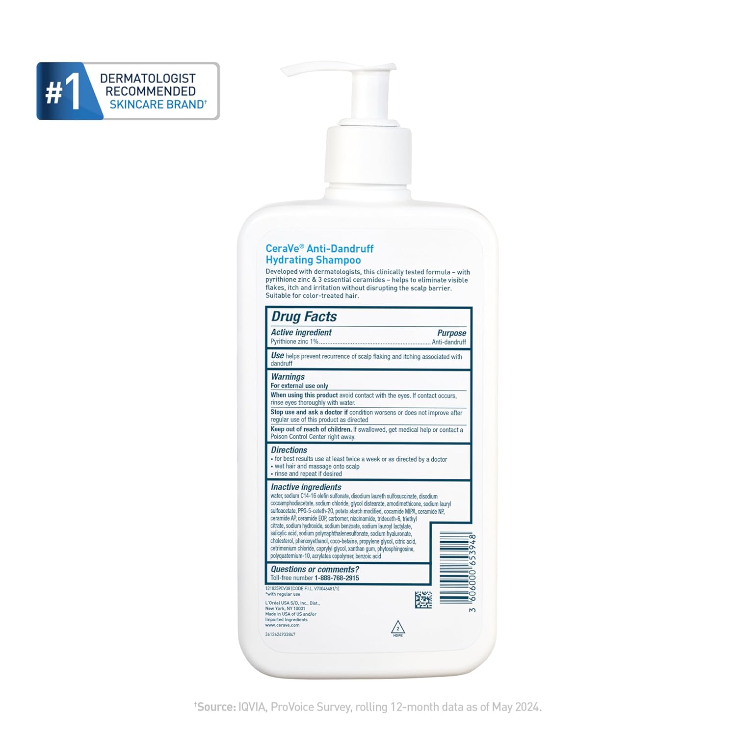 CeraVe_Hydrating_Anti_Dandruff_Shampoo,_1%_Pyrithione_Zinc_Dandruff_Treatment_With_Ceramides,_Niacinamide_&_Hyaluronic_Acid,_Helps_Eliminate_Flakes_&_Provides_Itchy_Scalp_Relief,_Sulfate_Free,_19_Oz