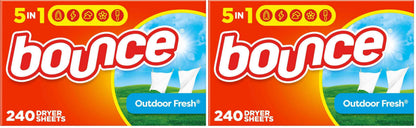 Bounce Fabric Softener Sheets, Outdoor Fresh Scent