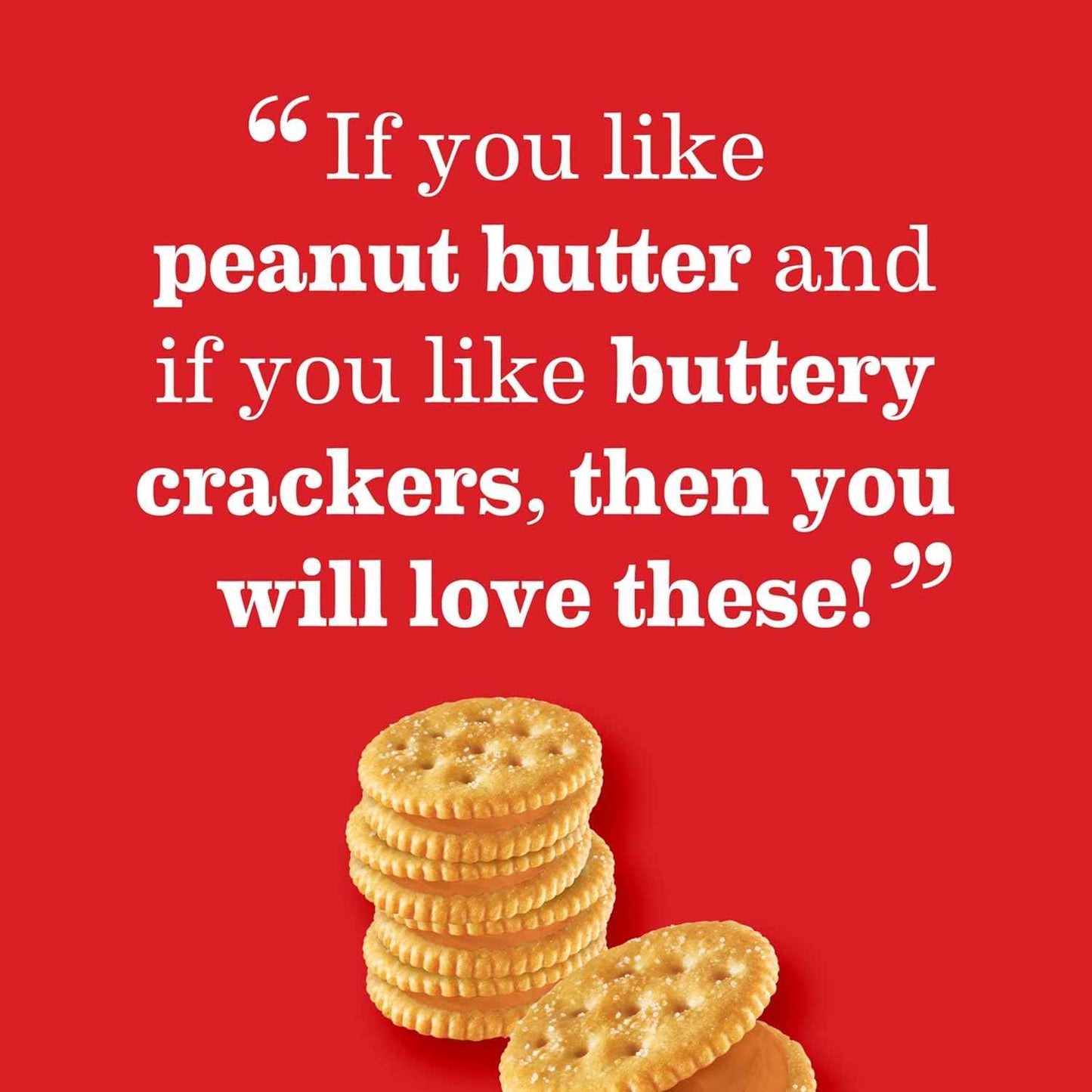 RITZ Bits Peanut Butter Sandwich Crackers, Snacks for Kids and Adults, Lunch Snacks