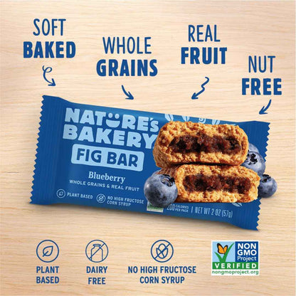 Nature’s Bakery Fig Bars Variety Pack, 28 Count (4 Bars per Pack, 7 Flavors: Strawberry, Blueberry, Raspberry, Apple Cinnamon, Original Fig, Peach Apricot & Double Chocolate Brownie) | Whole Grain, Vegan Snacks