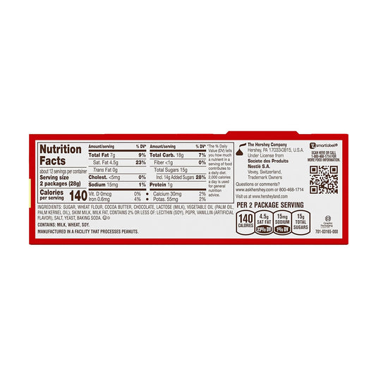 KIT_KAT_Milk_Chocolate_Wafer_Snack_Size,_Candy_Pantry_Pack,_Halloween_Candy,_12.25_oz_(25_Pieces)