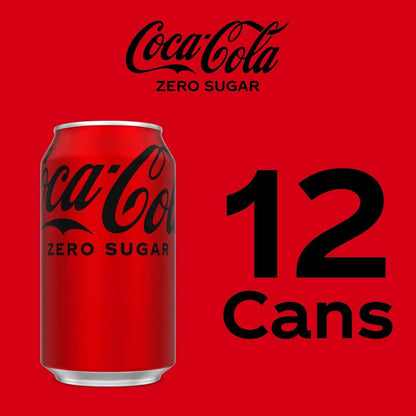 Coca-Cola Zero, 12 fl oz, 12 Pack