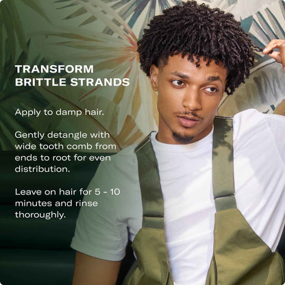 Mielle Organics Rosemary Mint Strengthening Hair Conditioner for Women & Men - Biotin Infused Detangling & Hydrating Conditioner to Increase Manageability & Support Longer, Healthier Strands