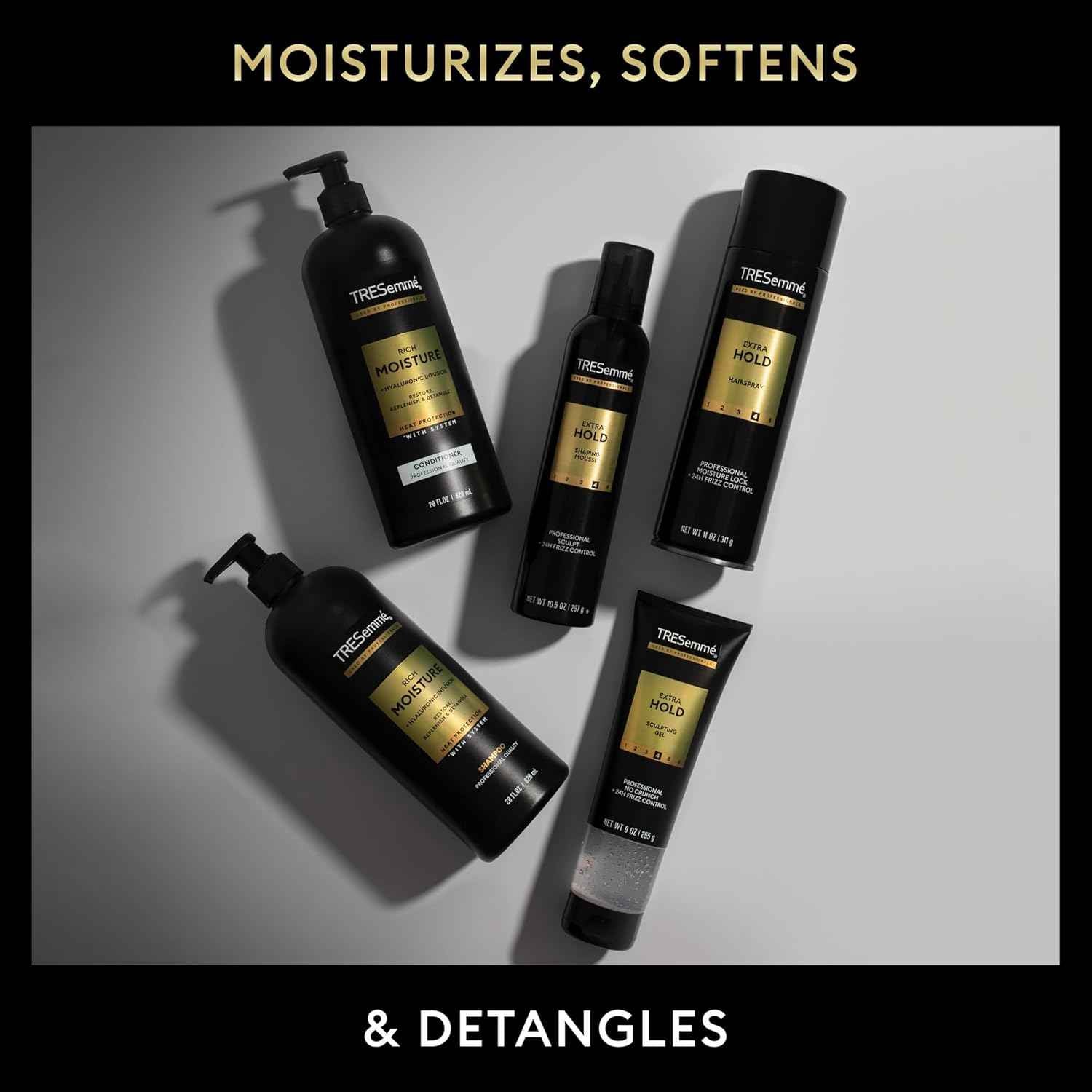 TRESemmé Moisture Rich Hydrating Conditione for Dry Hair Formulated With Pro Style Technology 28 Fl Oz