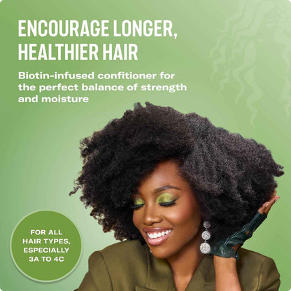 Mielle Organics Rosemary Mint Strengthening Hair Conditioner for Women & Men - Biotin Infused Detangling & Hydrating Conditioner to Increase Manageability & Support Longer, Healthier Strands