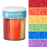 Sweets Indeed Halloween 6-Cell Sprinkle Jar – 6 Variety Sprinkle Compartments | Edible Cake Decorations for Cupcakes, Cookies, Cakes & Desserts | 6.45 oz
