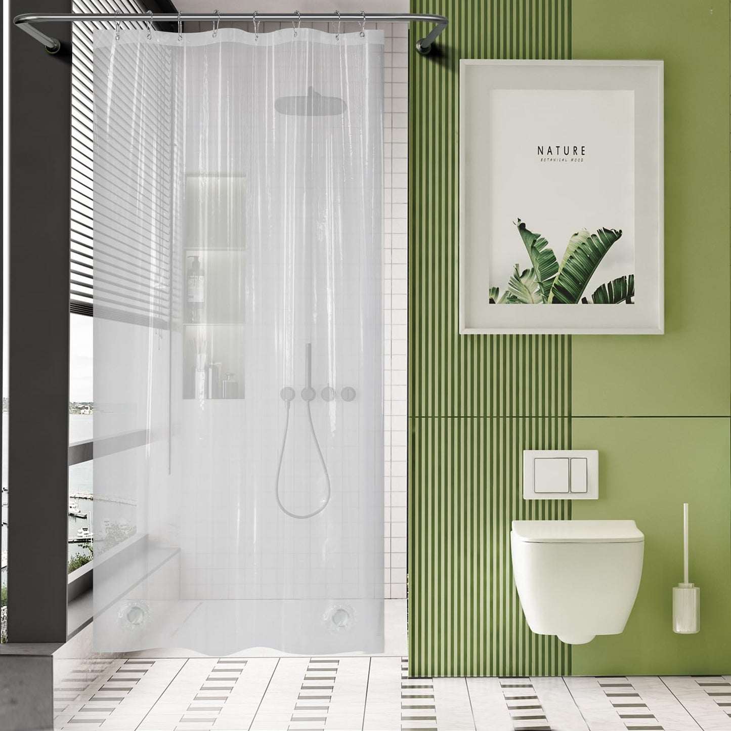 Clear - 48"W x 72"L (Pack of 1)