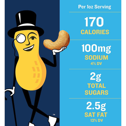 PLANTERS_Deluxe_Salted_Whole_Cashews,_Party_Snacks,_Plant-Based_Protein,_Quick_Snack_for_Adults,_After_School_Snack,_Roasted_Cashew_Flavored_with_Sea_Salt,_Bulk_Nuts,_Kosher,_1_lb_2.25oz_Canister