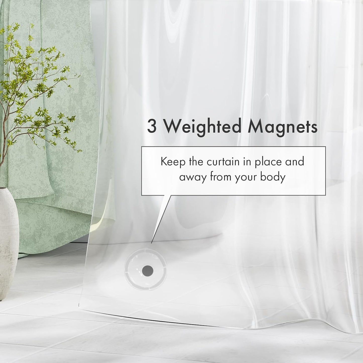 Amazer_Extra_Long_Shower_Curtain_Liner_72_x_84_Clear_Shower_Liner_Medium_Weight_PEVA_Waterproof_Inside_Shower_Curtains_for_Bathroom_with_3_Magnets_and_Rustproof_Grommets