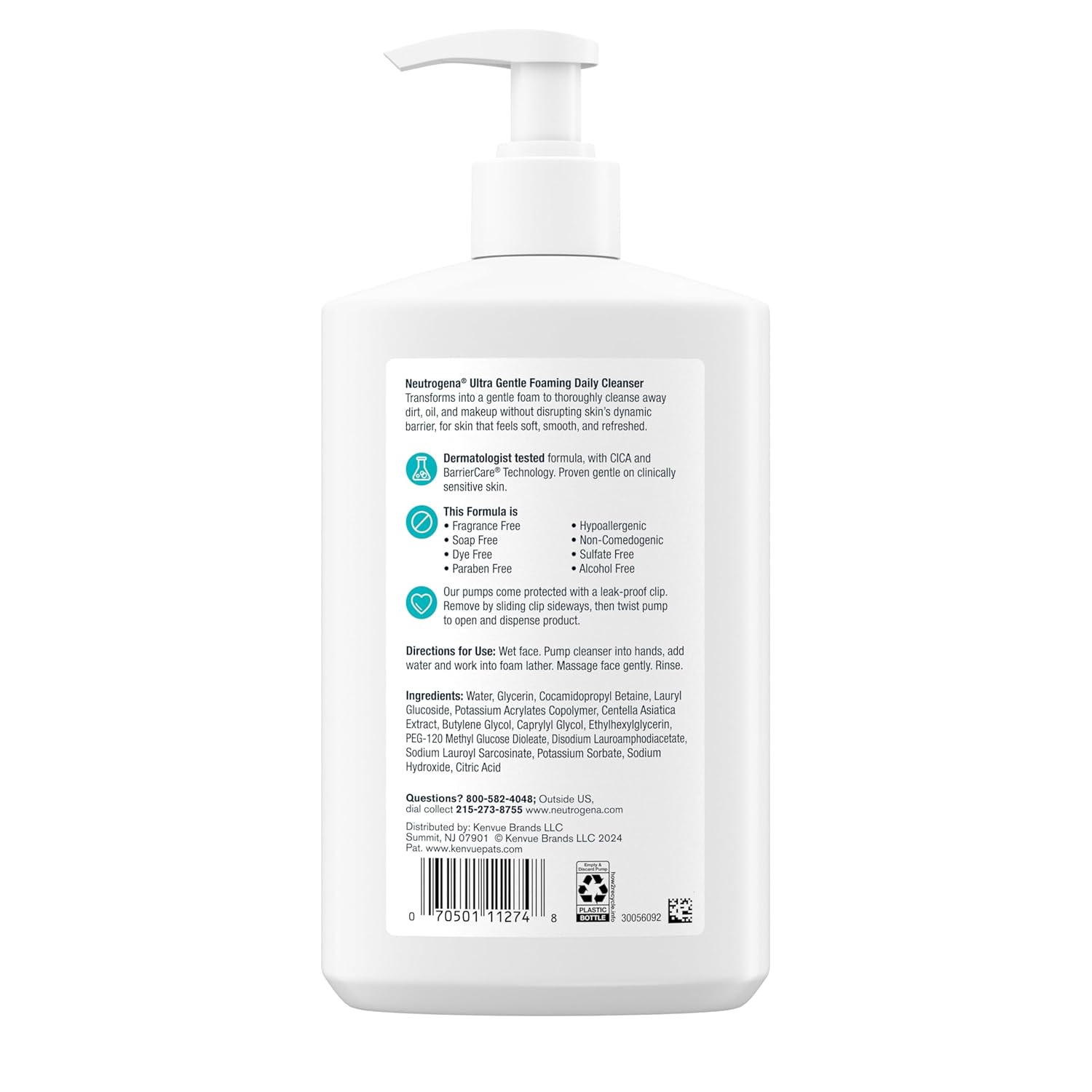 Neutrogena_Ultra_Gentle_Foaming_Facial_Cleanser,_Fragrance_Free_Hydrating_Face_Wash_for_Sensitive_Skin,_Daily_Non_Over_Drying_Makeup_Remover,_Hypoallergenic,_Soap_&_Dye_Free,_Non-Comedogenic,_16_Fl_Oz