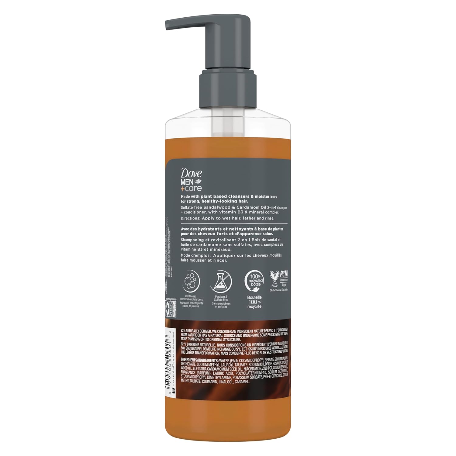 DOVE_MEN_+_CARE_2-in-1_Shampoo_+_Conditioner_Sandalwood_&_Cardamom_Oil_for_Thick_&_Full_Hair,_+_Vitamin_B3_&_Mineral_Complex,_17.5_oz