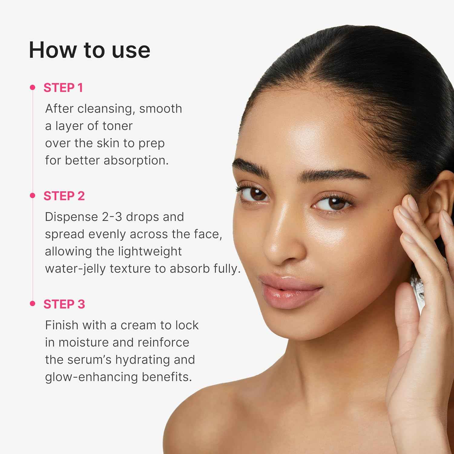 medicube PDRN Pink Collagen Glow Jelly Serum | Lightweight Water-Jelly For Plump & Supple Skin | Radiance & Elasticity Care with PDRN, Collagen, Niacinamide | Korean Skin Care 1.01 fl.oz