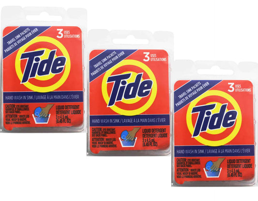 Tide Travel Sink Packets