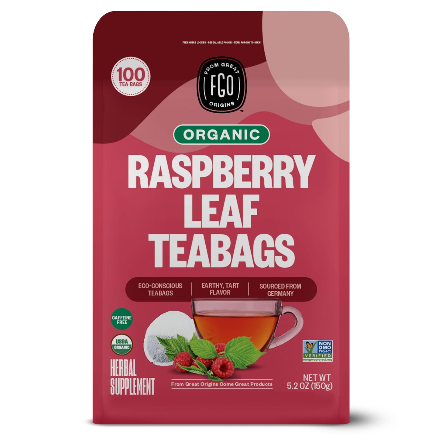Raspberry - 100 Count (Pack of 1)