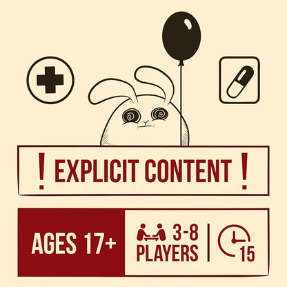 Horrible Therapist: by Exploding Kittens - A Card Game for 3-8 Players, Ages 17+ - Adult Party Game for Family Night