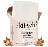 Kitsch Shaving Soap for Women - Hydrating Shave Butter & Shave Soap Bar - Nourishing Bar Soap for Smooth, Irritation-Free Shave – Paraben, Silicone & Sulfate-Free - Vegan, Made in USA - 4 oz