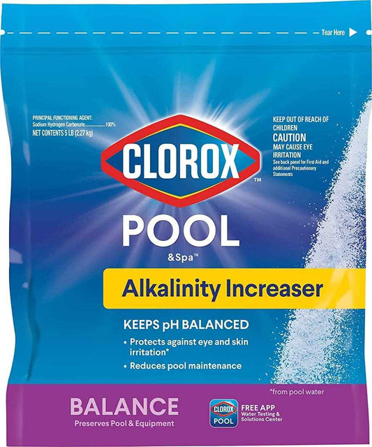 Clorox® Pool&Spa™ Swimming Pool Alkalinity Increaser, Keeps pH Balanced