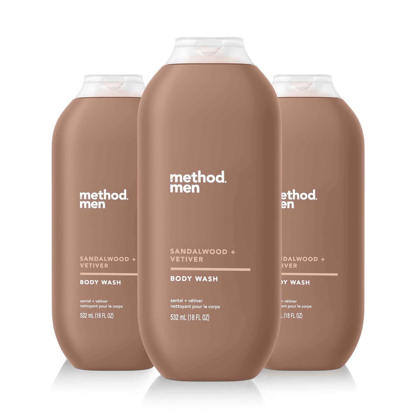 Method Men Body Wash, Paraben and Phthalate Free, Quick-Lathering Cleansers, Cruelty Free