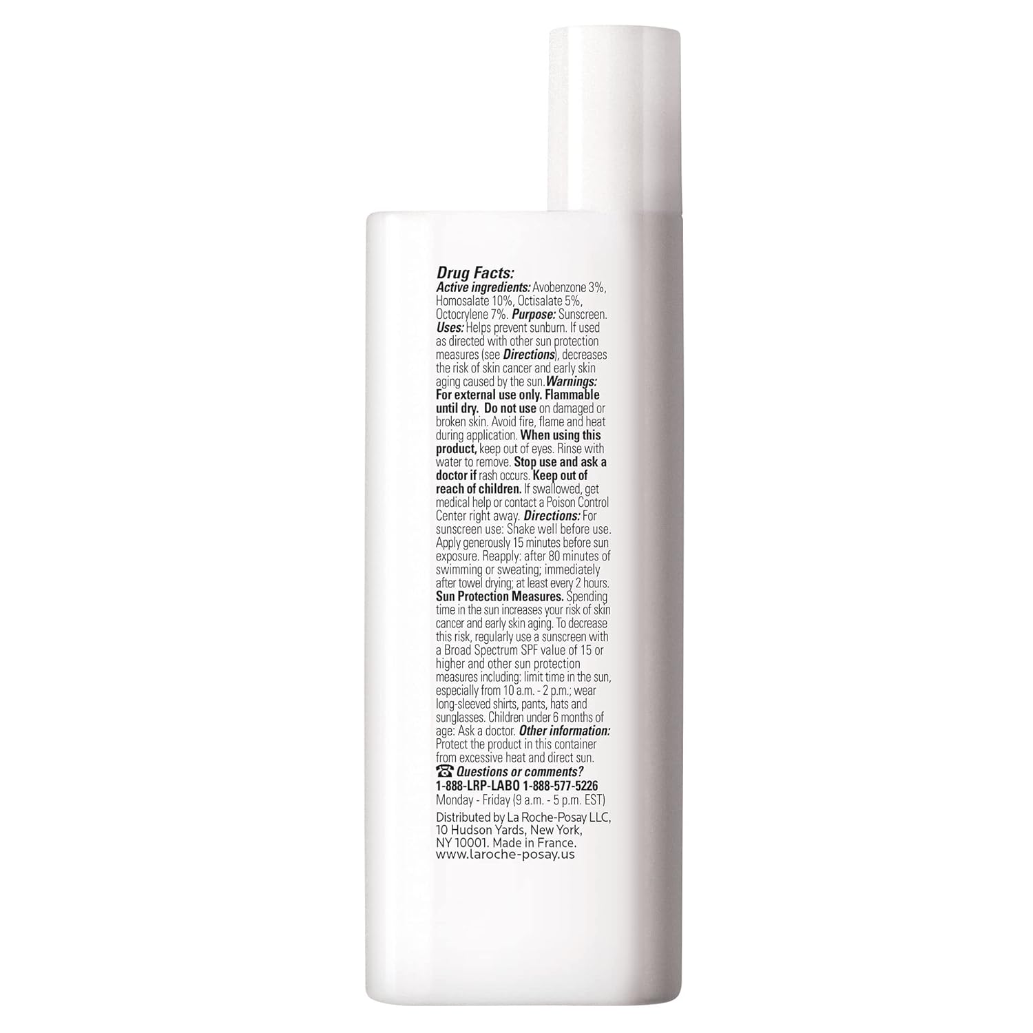 La_Roche-Posay_Anthelios_Light_Fluid_Facial_Sunscreen_SPF_60,_Lightweight_Sunscreen_For_Face,_Fluid_Texture,_Broad_Spectrum_SPF_+_Antioxidants,_Oil_Free_&_Oxybenzone_Free,_Travel_Size_1.7_Fl._Oz.