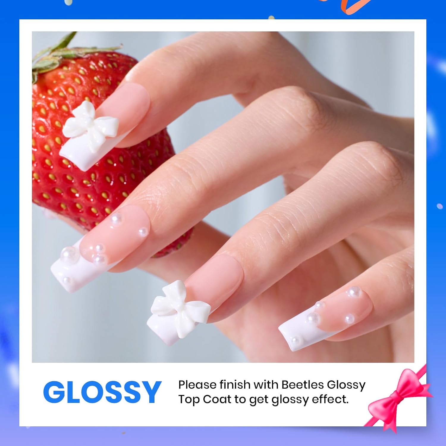 Beetles_3Pcs_15ml_White_Gel_Nail_Polish_and_No_Wipe_Gel_Top_Coat_&_Base_Coat_Set,_Soak_Off_UV_Lamp_and_Long_Lasting_Glossy_Top_Coat_French_Manicure_Art_Design_Kit